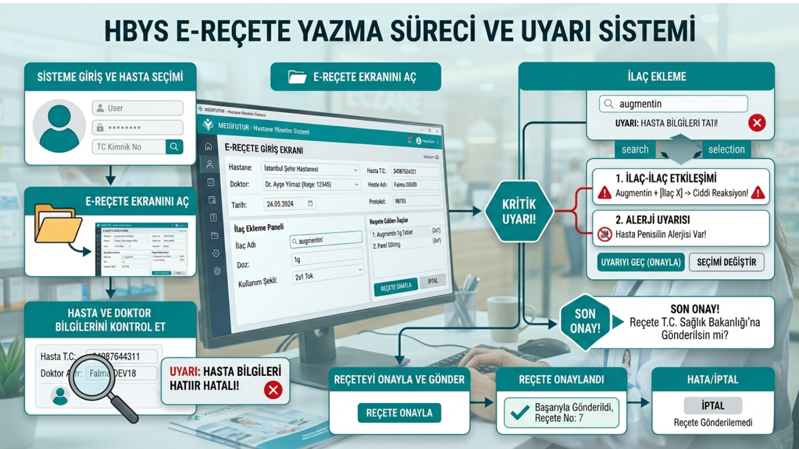 e-reçete şema